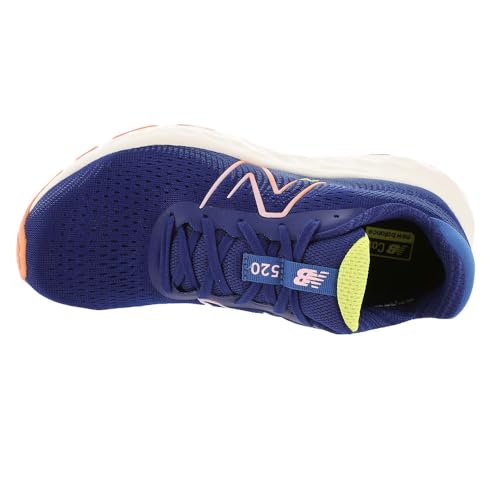 New Balance Women's 520 V8 Running Shoe, Blue Agate/Firefly/Copper, 6 Wide