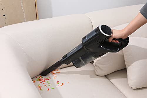 Swiss Pro+ Staubsauger Akku- kabellos Akkustaubsauger - Auch als Handstaubsauger Akku - Hohe Saugleistung: 25 kPa - 250W Akkusauger Kabellos - Schwarz - 0,7L – Bild 7