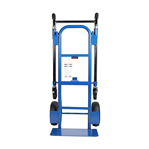 Image of Pro Lift Hand Trucks Foldable - Industrial Dolly Cart Horizontal Loop Handle with 700 Lbs and 900 Lbs Maximum Loading Capacity