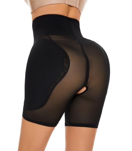 Velssut Hip Pads Shapewear shorts for Women Tummy Control Body Shaper Hip Padded Panties Butt Lifter Underwear