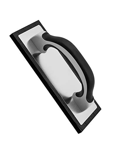 ROLLINGDOG Reibebretter Schaumstoff - Schwammbrett 9,5“ x 4“ (24 x 10 cm) aus hochdichtem EVA-Schaum, mit ergonomischem Gummigriff, ideal zum Glätten von Bodenfliesen, Fugenarbeiten