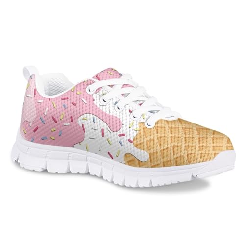 Girls Running Sports Shoes Lightweight Kids Causal Sneakers for School Road2