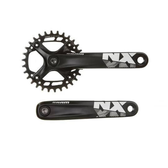 Amazon.com : Gravity S Ram NX Single Speed 1 by Crank Set