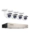 Produktbild ZOSI CCTV Video Überwachungssystem 8CH H.265+ 1080P DVR mit 4X HD 2.0MP Outdoor Überwachungskamera Set Ohne Festplatte, 20m IR Nachtsicht