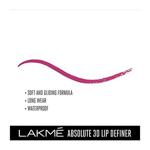 Image of LAKME Absolute 3D Lip Definer, Creme Finish, 1.2g - Carnation
