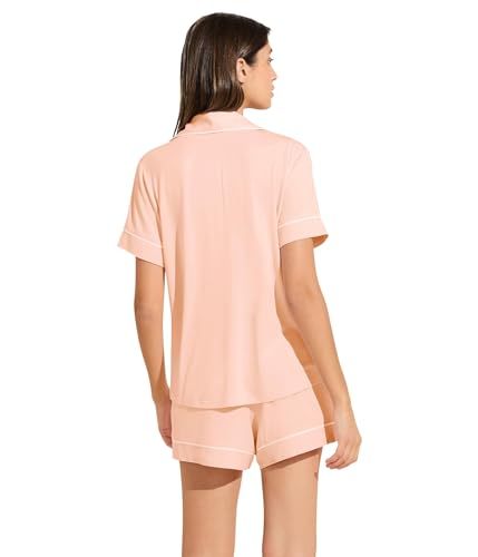 Image of Eberjey Gisele Rib Relaxed Short PJ Set