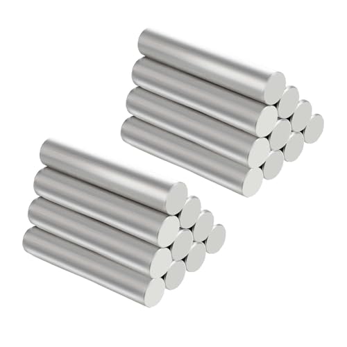 nqnqvl Paquete de 20 varillas de arranque de fuego de magnesio puro 99% (3.5 x 0.63 pulgadas) compatibles con supervivencia de campamento y emergencias al aire libre