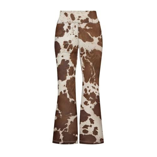 Xpyiqun Flare Leggings for Girls 5-14 High Waist Flared Yoga Pants Slim Tummy Control Bell Bottoms Wide Leg Outfits2