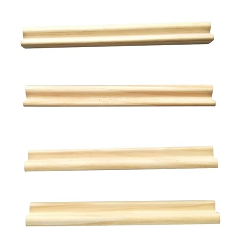 JIEBWCHA Soporte para dominó, bandejas de dominó, soporte para dominó de escritorio, 4 bandejas de dominó, bastidores de dominó multifunción, accesorios de juego para azulejos de dominó, tren mexicano
