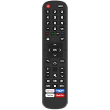 ERF2K60H ERF2A60 ERF2G60H Replacement Remote Control Compatible with Hisense 4K Ultra UHD Android Smart TV 43H6570G 50H6570G 55H6570G 65H6570G 70H6570G 75H6570G 85H6570G 50H6510G 55H6510G 65H6510G
