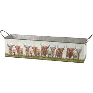 Primitivesbykathyhighlandcowsbinset Urban Country Home Decor Primitives by kathy highland cows bin set urban country home decor