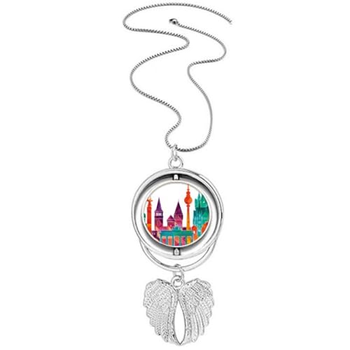 Collier rotatif ailes d'ange le cadeau symbolique parfait pour elle