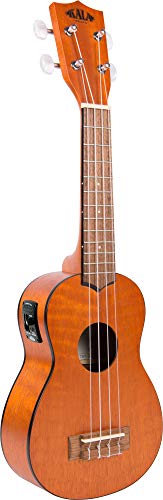 Kala KA Sem EQ Natura Ukulélé soprano en acajou exotique avec sac - Les Beatles, Paul McCartney, John Lennon, RIngo Starr, George Harrison Kala KA Sem EQ Natura Ukulélé soprano en acajou exotique avec sac – Image 5