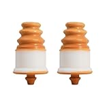 RowGlow 2pcs Anschlag Hinterachsfederung für F-I-A-T 500 Abarth Panda 50703905 51741621 51811829 518182520, Hinterachsanschlag Begrenzer Hinterachsfederung​