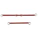 EXREIZST 2 Red Adjustable Spreader Bar Set, Restore Pilates Exercise Spreader Bar, Home Yoga Training Fitness Gear