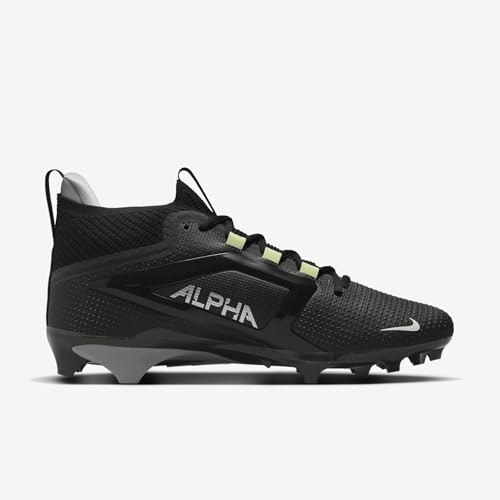 Image of Nike Alpha Menace 4 Elite Football Cleats (FD7036-600, University Red /Team Red /Black /White)