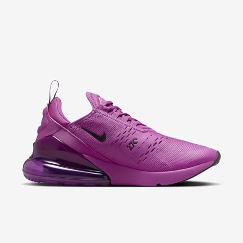 Nike Air Max 270 Women's Shoes (AH6789-501, Hot Fuchsia/Beyond Pink/Black)3