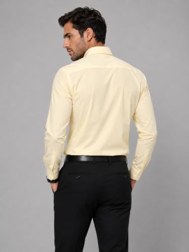 Image of Appel Touch Men's Cotton Blend Formal Shirt Full Sleeves