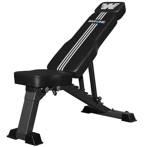 BARWING(�o�[�E�B���O) �g���[�j���O�x���` �C���N���C���x���` �܂��� �f�N���C���x���` �t���b�g�x���` �p�x���ߊȒP ���[�֗� �A�W���X�^�u�� �x���`�v���X �؃g�� (1.�m�[�}��)