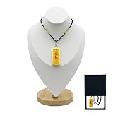 Rcwgkj Tao RCWG Chinese Feng Shui Amulet Hand-woven Cord Necklace. Feng Shui Wealth-Bringing Talisman Money Prosperity Chinese Good Luck Charms, Attracting Wealth, Money, and Business Partnerships