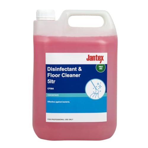 Jantex CF984 Disinfectant & Floor Cleaner Concentrate, 5L