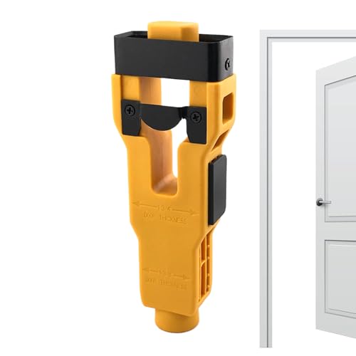 Door Latch Mortise Tool - Hole Saw Kit Door Lock Mortise Tool, Accurate Multi Purpose Ergonomic Chiseling Supplies, Woodworking 