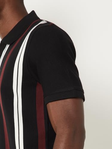 Image of Max Men Striped Polo T-Shirt