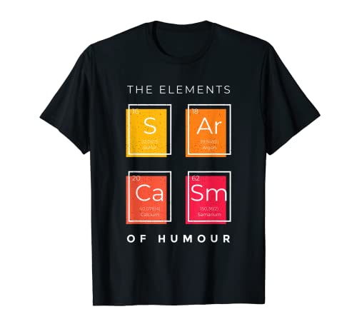 Ciencia - Los elementos del humor Camiseta