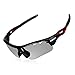DEKINMAX Gafas Ciclismo Protección UV Gafas de Sol Ligeras con Gafas Correa para Deportes BTT Moto Pesca Playa Golf Senderismo (Gris claro)
