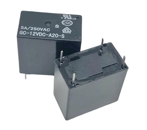 Relé GC-12VDC-A20-S 32F-1A-12V-5A componente de conmutación para automatización doméstica