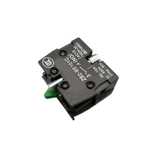 Interrupteur à bouton XB2 accessoires de contact NC 10A 600V alliage d'argent