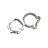 [YAYANA]スプラトゥーン3 イヤリング 耳飾り 二枚入り ピアス アクセサリー ピアス 人気 ゲーム キャラクター コスプレ小物 萌えグッズ 周辺 シンプル おしゃれ アクセサリー 男女兼用 プレゼント (タコ)