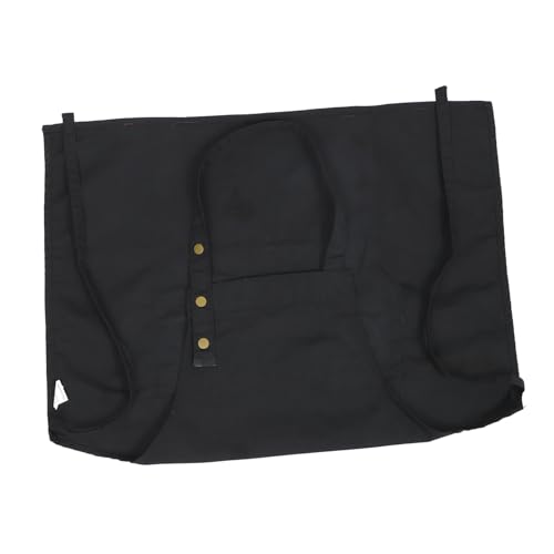 DECORNIJIA Delantal de Trabajo Resistente al Desgaste con Bolsillos Ajustables para Cocina Jardinería y Peluquería Protección Antiaceite y Polvo Unisex para Uso Profesional y Doméstico