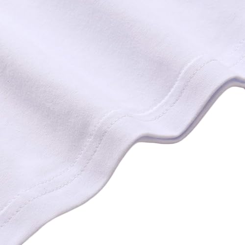 Flutter Sleeve T-Shirt for Girls, Kids Cute Blank Flutter Sleeve Top, Girls Casual Tops, Toddler Girls Blouse4