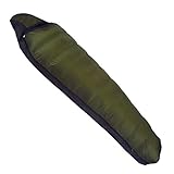 NANGA(ナンガ) 寝袋 アウトレット訳ありダウンシュラフ450STD 最低使用温度-8度 オリーブグリーン 右ジッパー