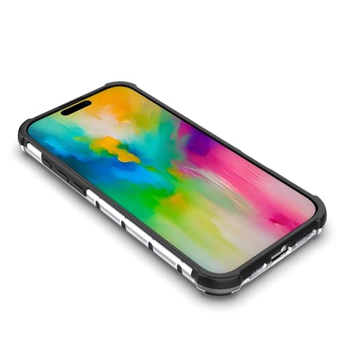 Image of Glasgow Back Case Cover Compatible with [ Apple iPhone 16 Pro Max ] (Stylish Design) - Black