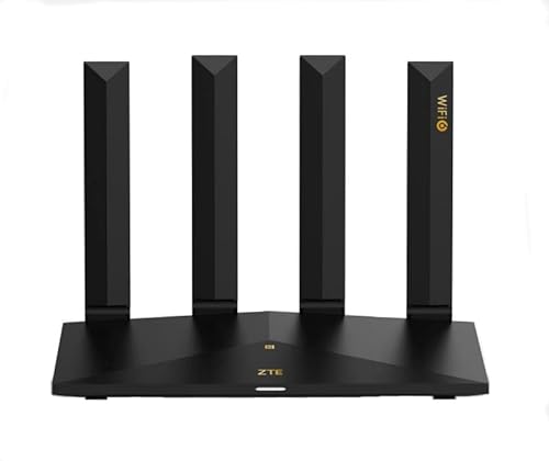 Zte Miracle T3000, Wifi 6 Router Ax3000 - Black (Renewed)