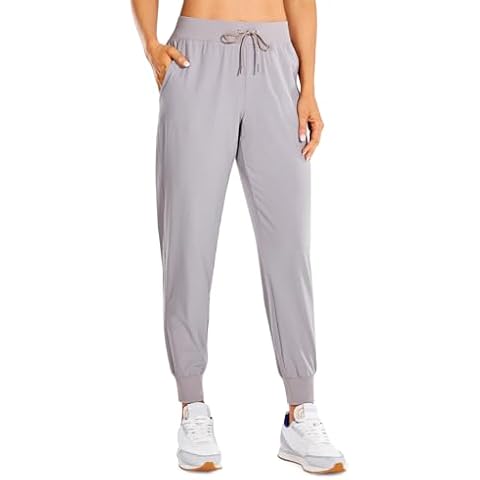 CRZ YOGA Women's Lightweight Jogging Bottoms Cover
