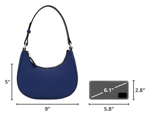 Image of FashionPuzzle Small Crescent Shoulder Bag Underarm Purse