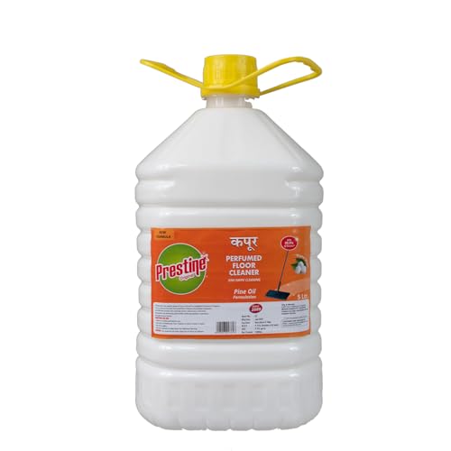 Image of Prestine Kapoor Floor Cleaner Liquid 5 ltr, Disinfectant Floor Cleaner Liquid, Camphor Perfumed Floor Cleaning Liquid, Kills 99.9% Germs, Phenyl Floor Cleaner Liquids For Tiles Cleaner & Hard Floors