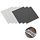 wilcractk 6 Mikrofaser Brillenputztücher, Brillenputztücher Mikrofaser Reiniger für Telefonbildschirme, Gläser, Elektronische Geräte (6er Pack, 15x15 cm)