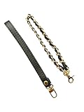 Beaulegan Purse Wrist Straps - Genuine Leather - Replacement for Clutch Pouch, Set of 2 PCS Black...