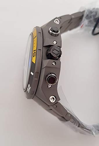 Relógio Orient Seatech Solar Titânio Cronógrafo Analógico Masculino Diver's MBTTC014 P1GX