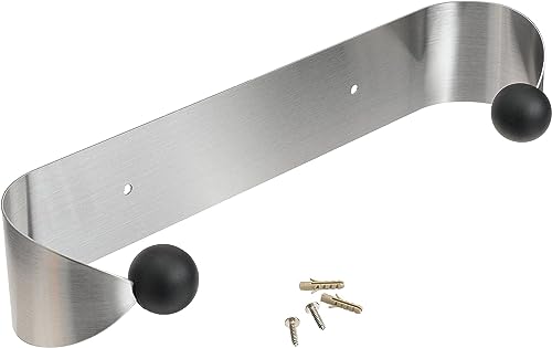 Contemporary One Hand Tear Paper Towel Holder Under Paper Towel Holder Under Cabinet, Stainless...