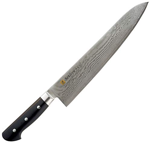 SekiRyu VG-10 Damasco - Cuchillo de Acero Inoxidable para Chef japonés