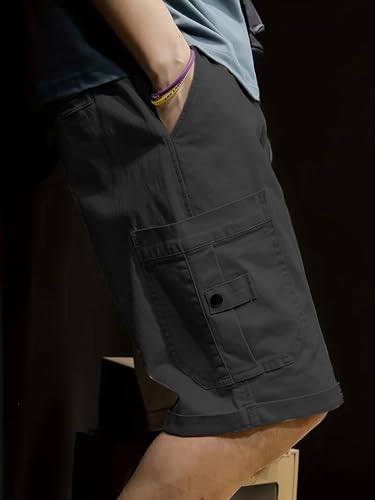 Lymio Men Shorts Gray Grey - Image 5