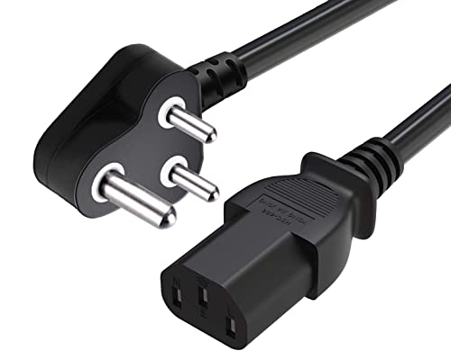 Sellrito Power Cord 1.5M Replacement Power Cable, India Plug IEC Computer Mains Power Cable Cord for Desktop 3 pin Power Cable for PC, Power Cable for Monitor SMPS and Printer, Power Supply, TV (B0D3Z2JJ48) Amazon Price History, Amazon Price Tracker