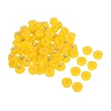 MUELODSIC 100 Piezas Crampones Antideslizantes para Zapatos Spikes de Tracción para Hielo Accesorios de Resistente Senderismo y Actividades Color