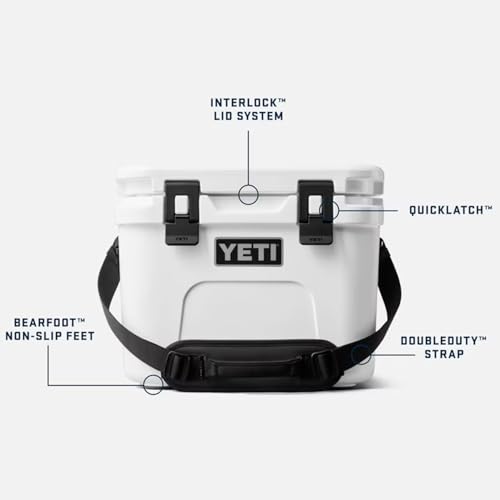 Image of YETI Roadie 15 Hard Cooler with DoubleDuty Shoulder Strap