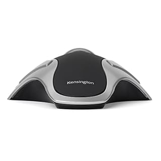 Kensington 64327Eu Trackball Orbit, Mouse Ergonomico Cablato con Trackball, per Pc, Mac E Windows, Design Ambidestro, Tracciamento Ottico & Sfera da 40 Mm, Argento